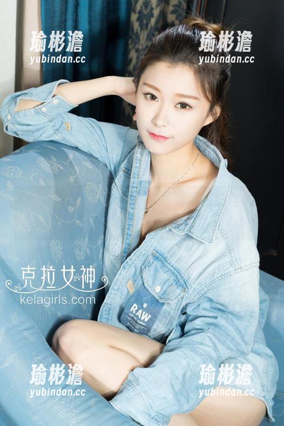 KelaGirls克拉女神 - 幂幂这组蕾丝美图，模糊得刚好，留点空间给小脑洞。