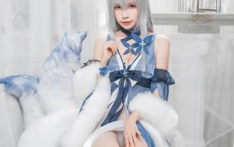 秋水共长天一色，Neko薇薇泳衣写真全集值得一看
