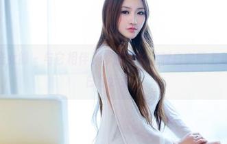TuiGirl推女郎 – 与它相伴，李丽莎的定制白实际上是我心中的白色云朵。