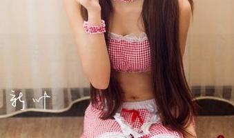 青豆客 – 穿上白色护士服的颜美汐，图包精选：病人的专属小姐姐来啦！